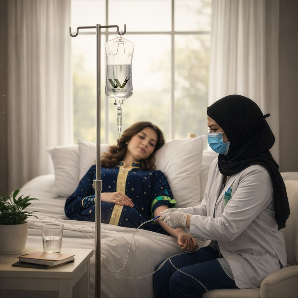 محاليل للحوامل تحت إشراف طبي: